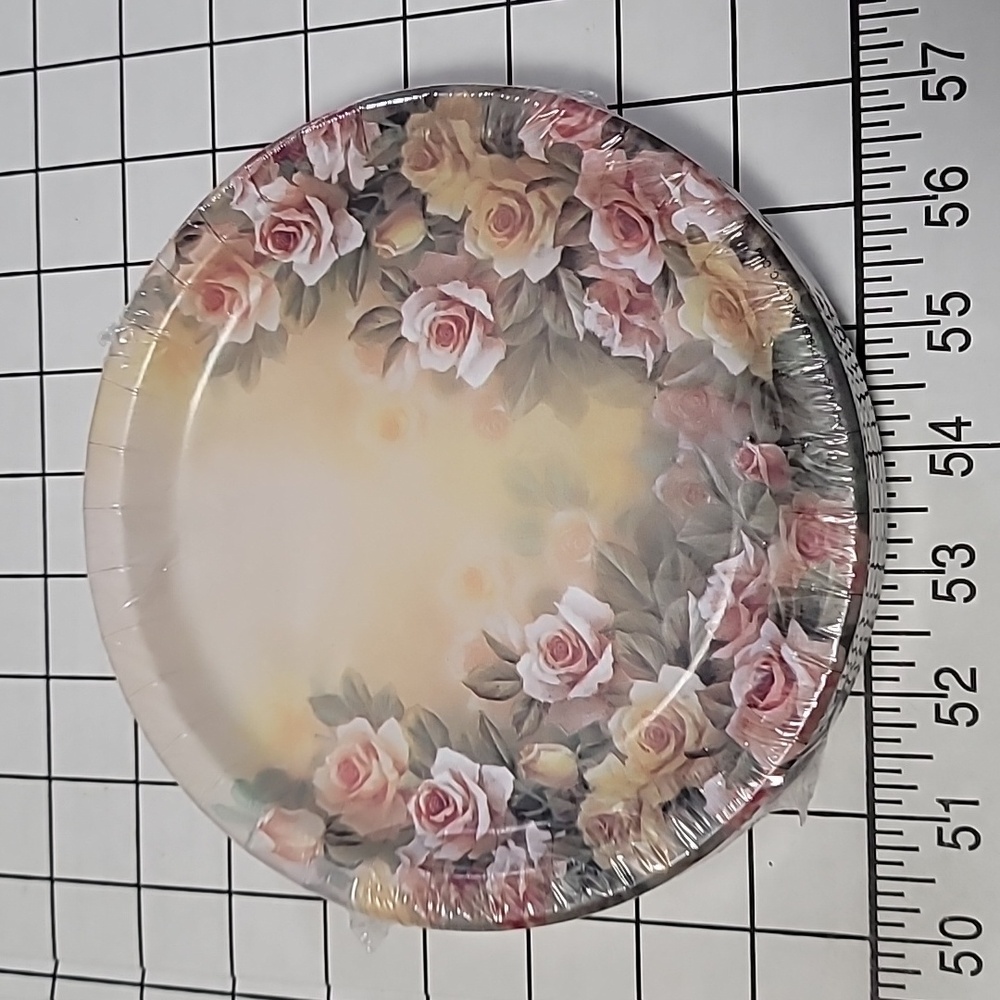 Special Occasion 25 - 7"‎ Plates Rose Sonata  NIP